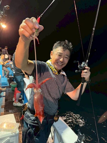 和歌山県白浜沖でイカメタル